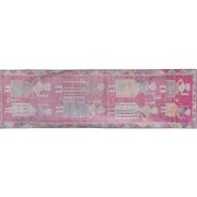 Vintage Turkish rug from Oushak, hand-woven 98x310 cm