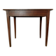Compact desk in vintage cherry wood