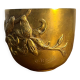Pot vide poche en bronze Alexandre Vibert