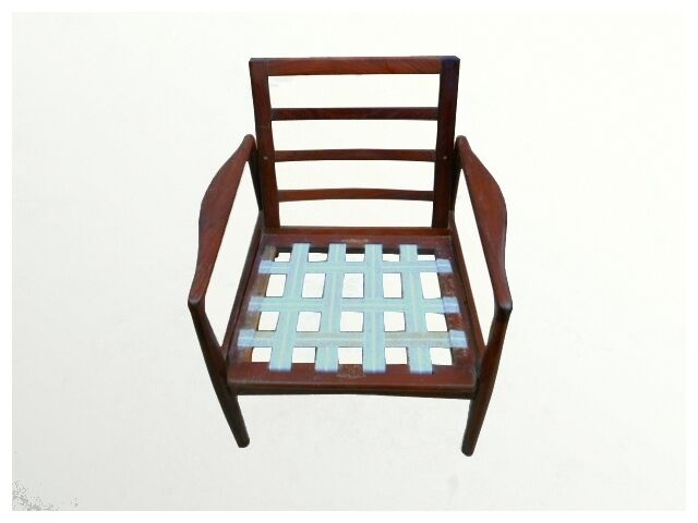 Scandinavian chair design in vintage teak 1960
