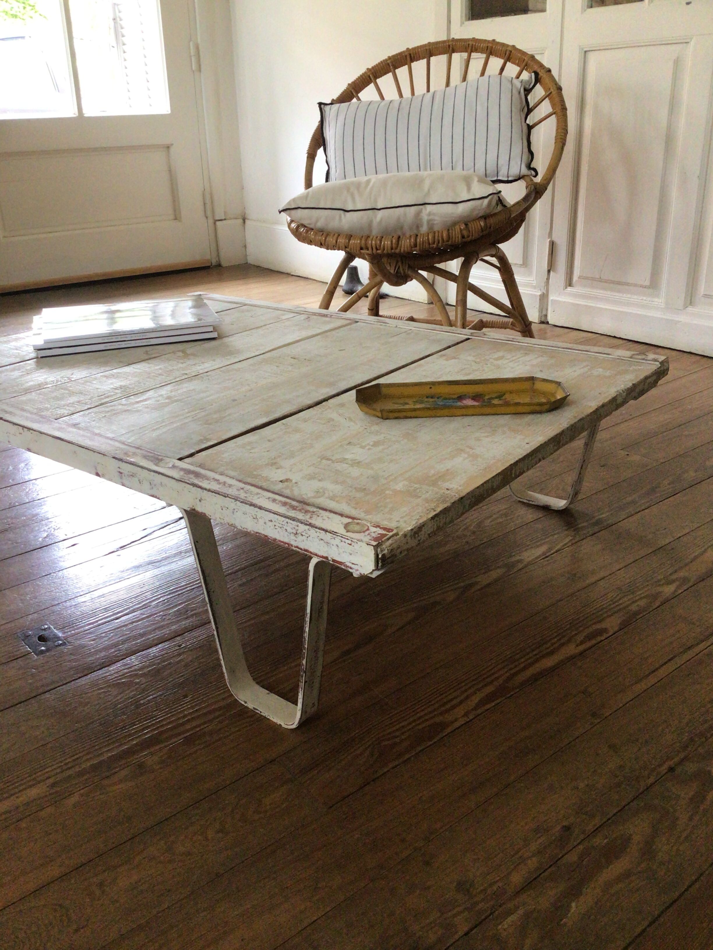 Table basse industrielle