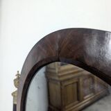 Rare coiffeuse demi à fond de glace époque Empire