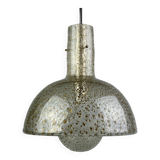 60s 70s ceiling lamp hanging lamp by Temde Leuchten glass space age design