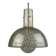 60s 70s ceiling lamp hanging lamp by Temde Leuchten glass space age design