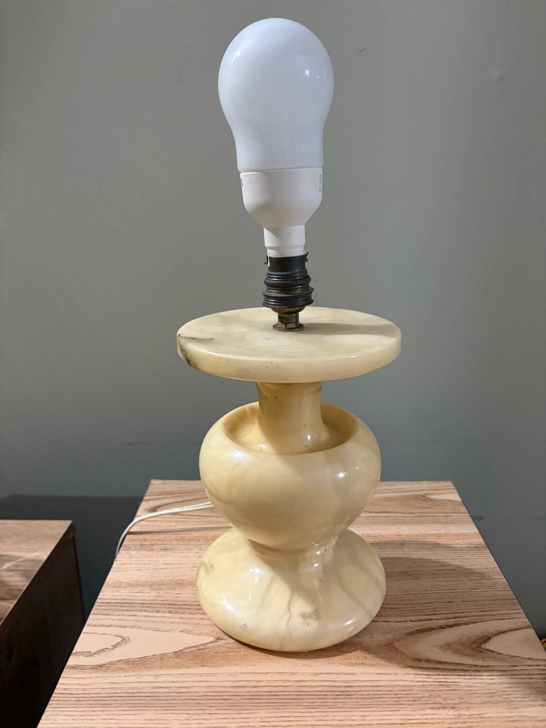 Lampe en albâtre 40cm