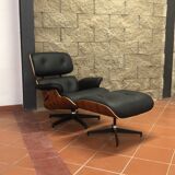 Eames lounge chaise and ottoman