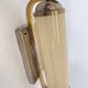 Bauhaus Chrome and glass Wall Lamp, 1930s - Czechoslovakia