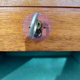 curtained filing cabinet