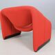 Pierre Paulin Lot de 2 fauteuils F598 Groovy pour Artifort New Upholstery, 1972