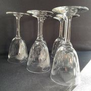 6 Baccarat port glasses Molière service