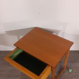 Norwegian teak and leather designer, 1960