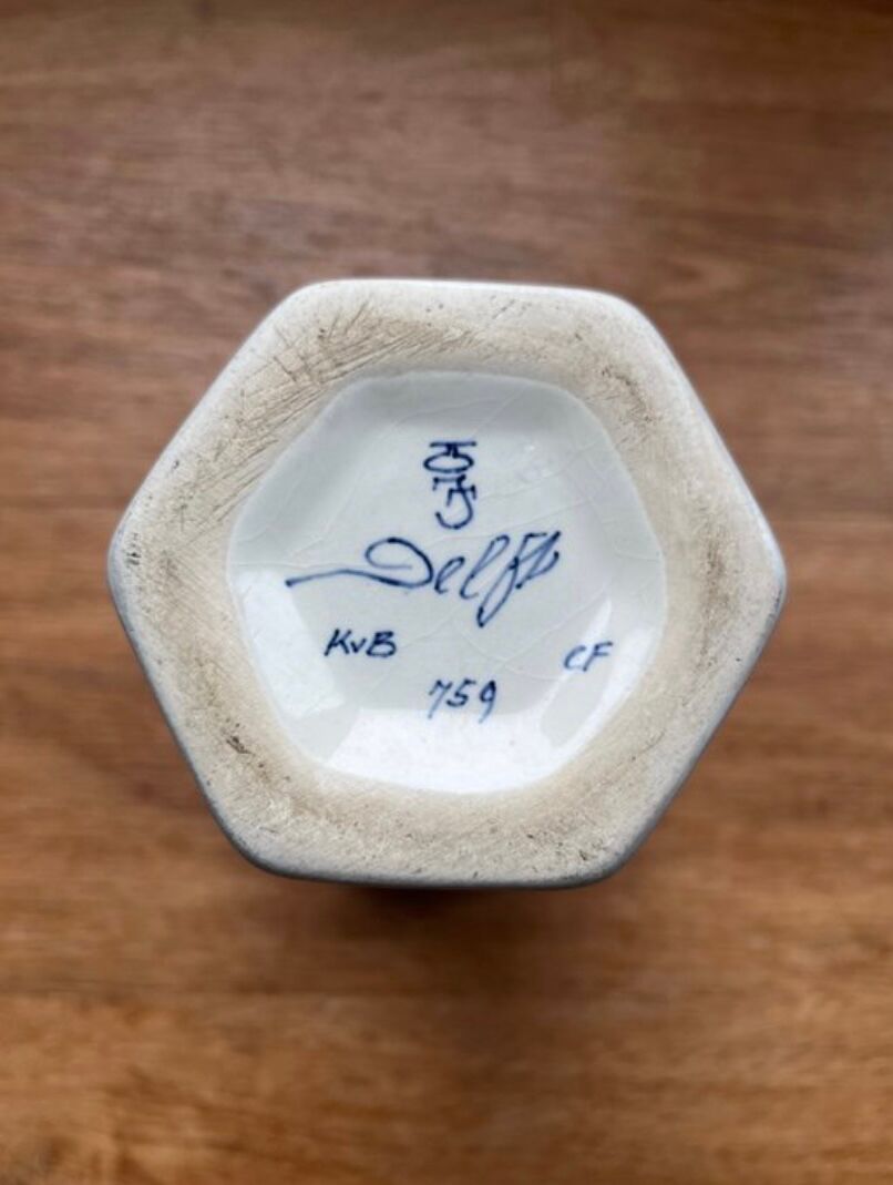 Vase en porcelaine - De Porceleyne Fles