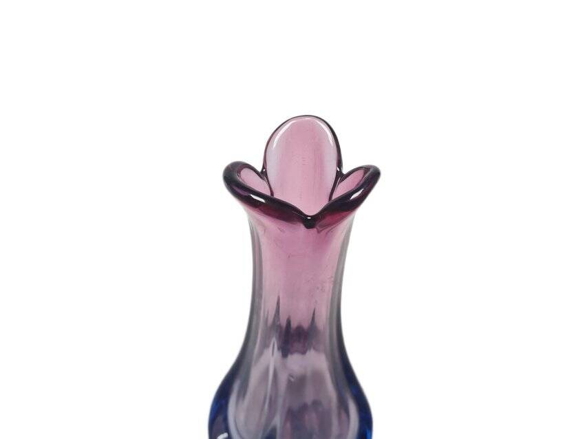 Italian vase in Murano glass from Mandruzzato, 1950s