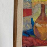 Swedish Oil on Canvas – “Vase”  by Britta Ringvall