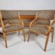 Canapé d’angle et 2 chaises par Ludvik Volak pour Drevopodnik Holesov, années 1960