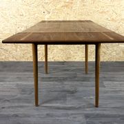 1960s 1970s Teak Dining Table Danish Modern Design Made in Denmark