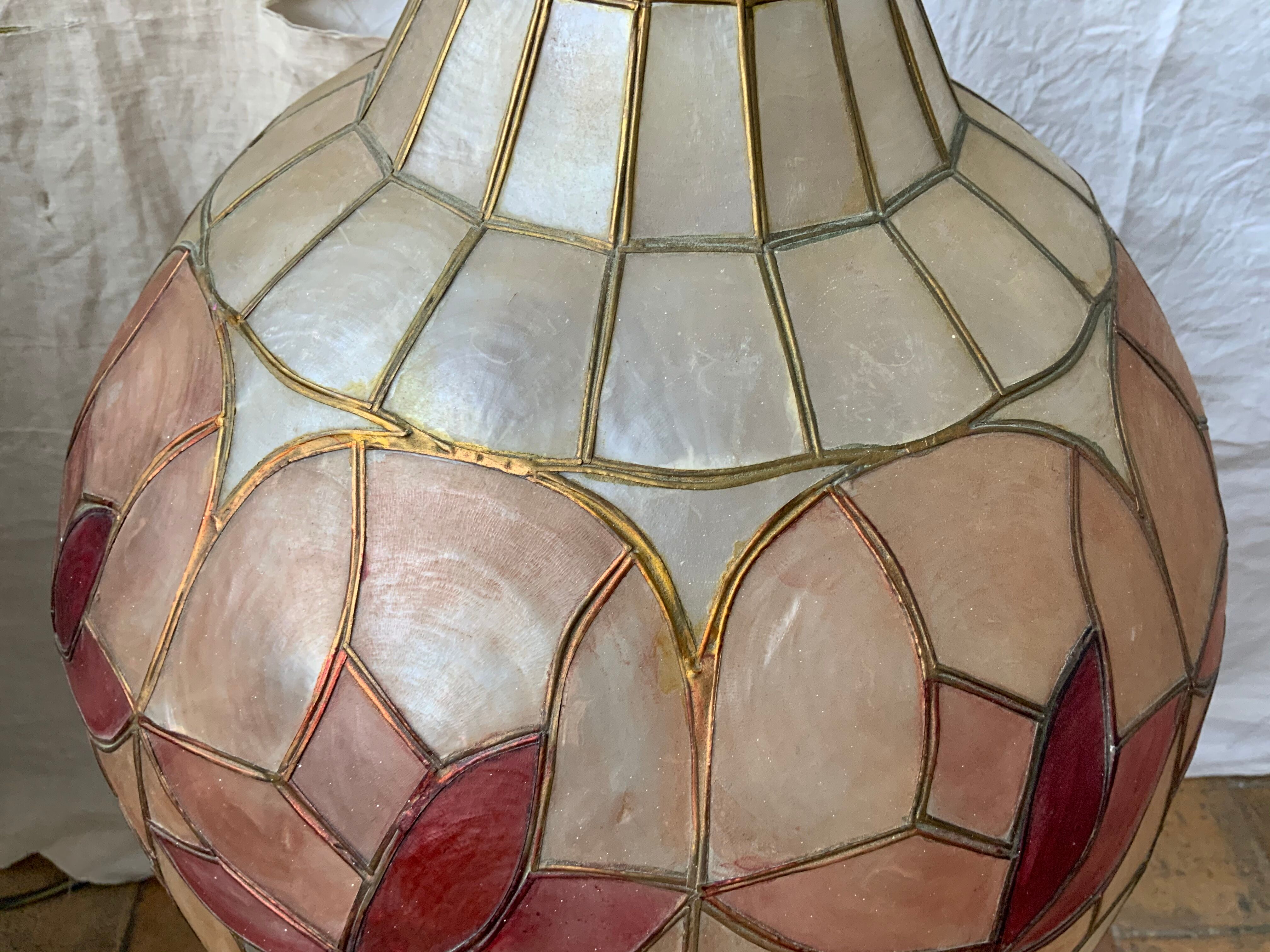 Vintage mother-of-pearl hanging