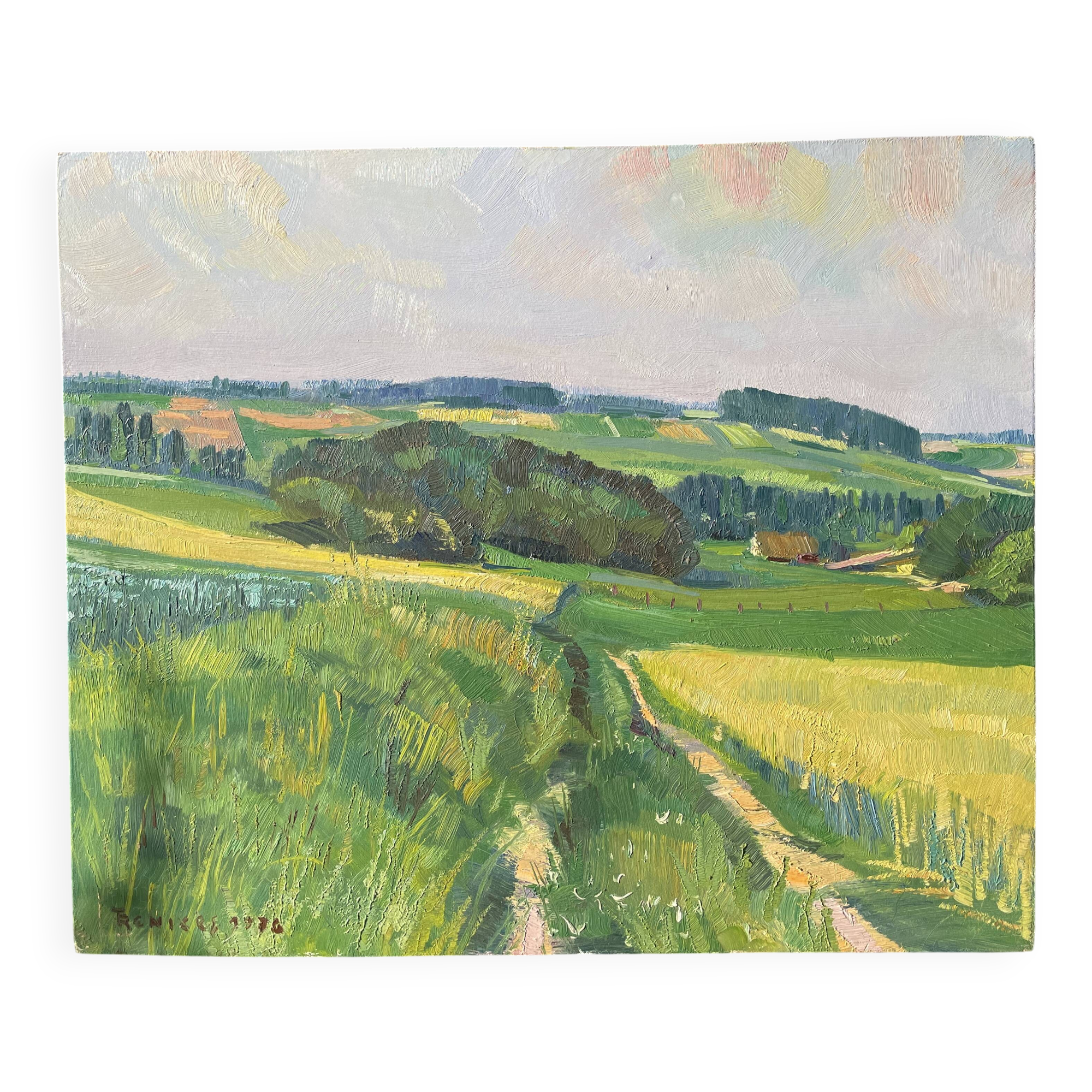 Peinture paysage de Tony Reniers