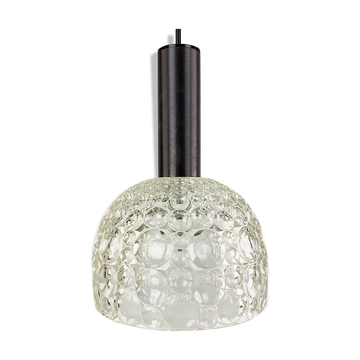 60s 70s lamp light hanging lamp glass ceiling lamp Space Age Design 60s