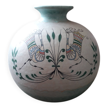 Very original vase in Italian ceramic.