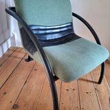 Vintage armchair published by Airborne, designer seating furniture