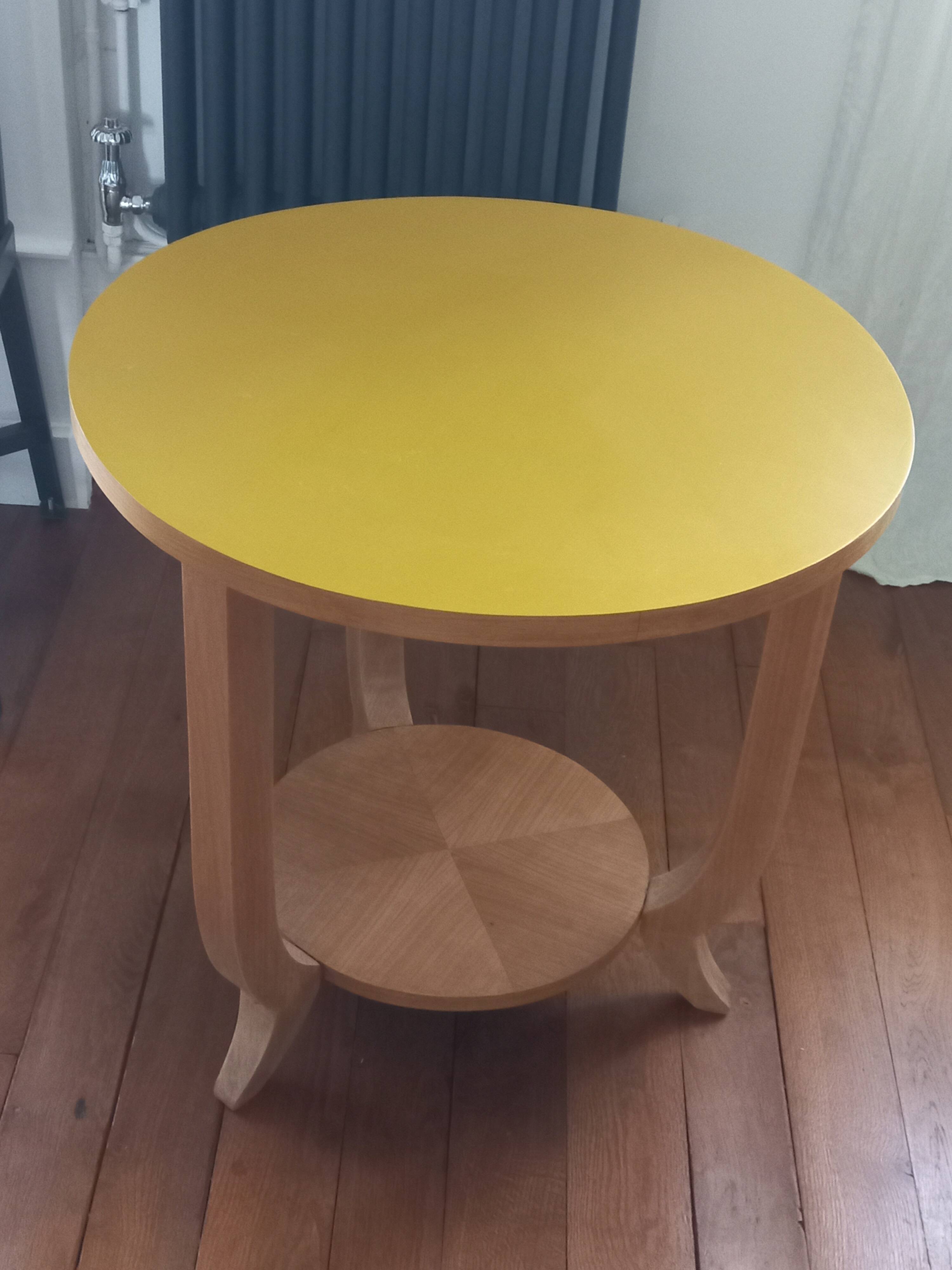 Vintage table from the 50s - 60s, Art Deco.