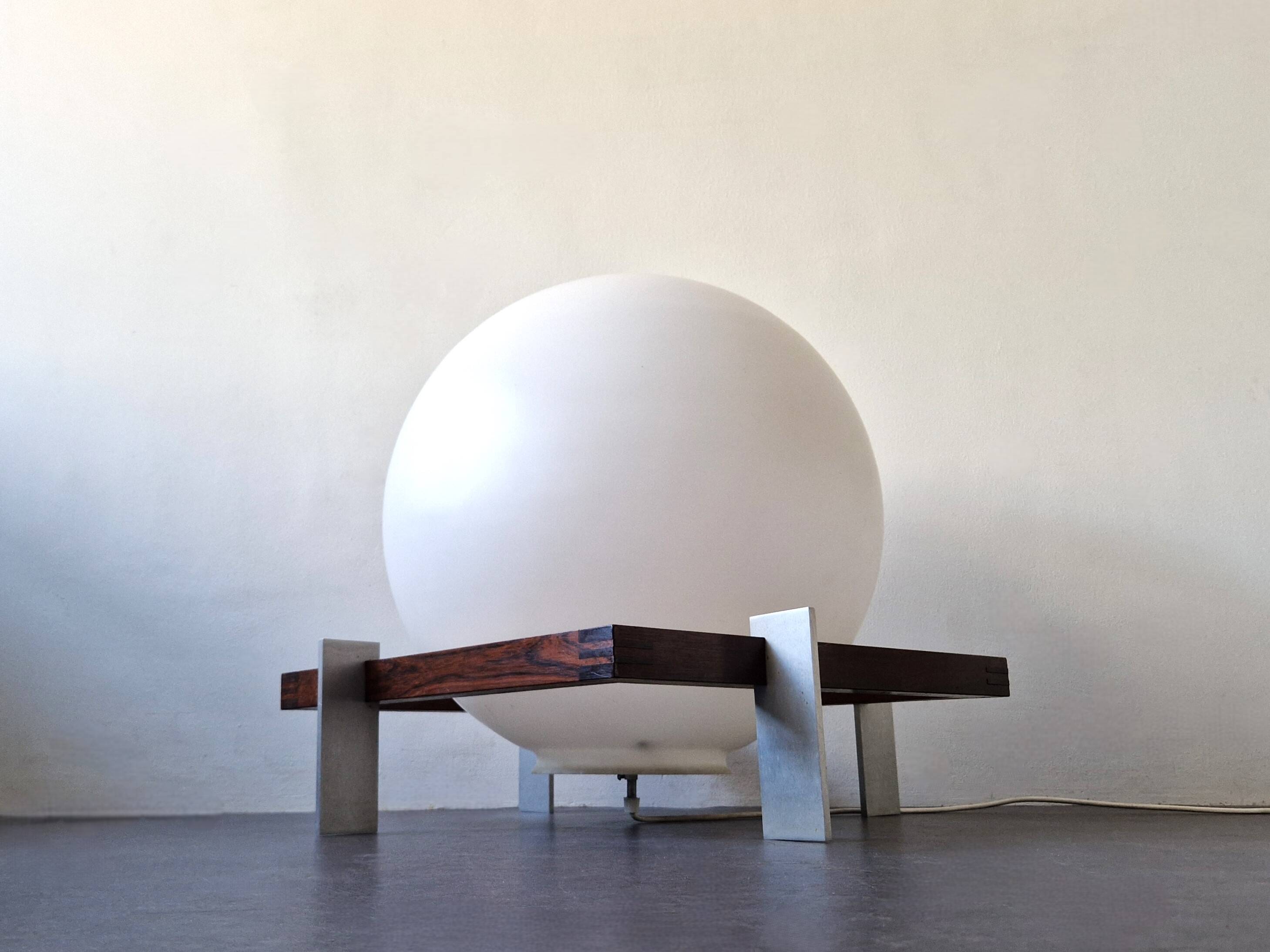 Zodiac D-2080 floor lamp by Ton A.C. Alberts for Raak, The Netherlands 1960's