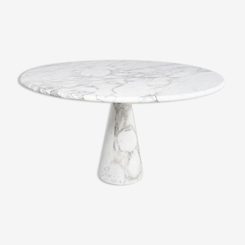 Mangiarotti table in Carrara marble