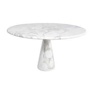 Mangiarotti table in Carrara marble