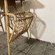 Bureau en rotin vintage
