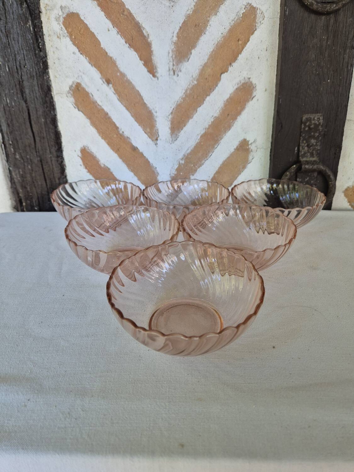 Rosaline Arcoroc bowl cups