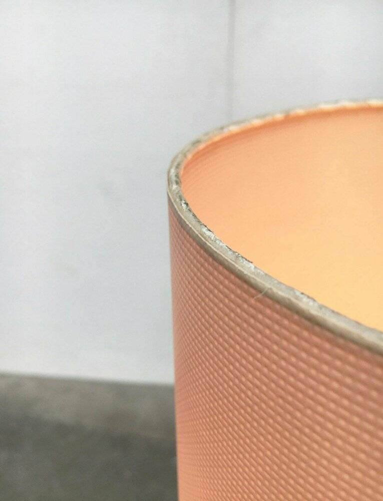 Mid-century tripod rocket floor lamp from the GDR of East Germany by Leuchtenbau Saller, 1960s.