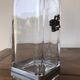 Whisky decanter and its 3 glasses