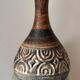Lampe de table en grès de poterie danoise par Birte Vedel Howards, années 1960.