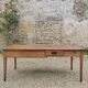Table de ferme et 8 chaises