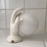 Wall lamp hand lamp ceramic vintage 70s