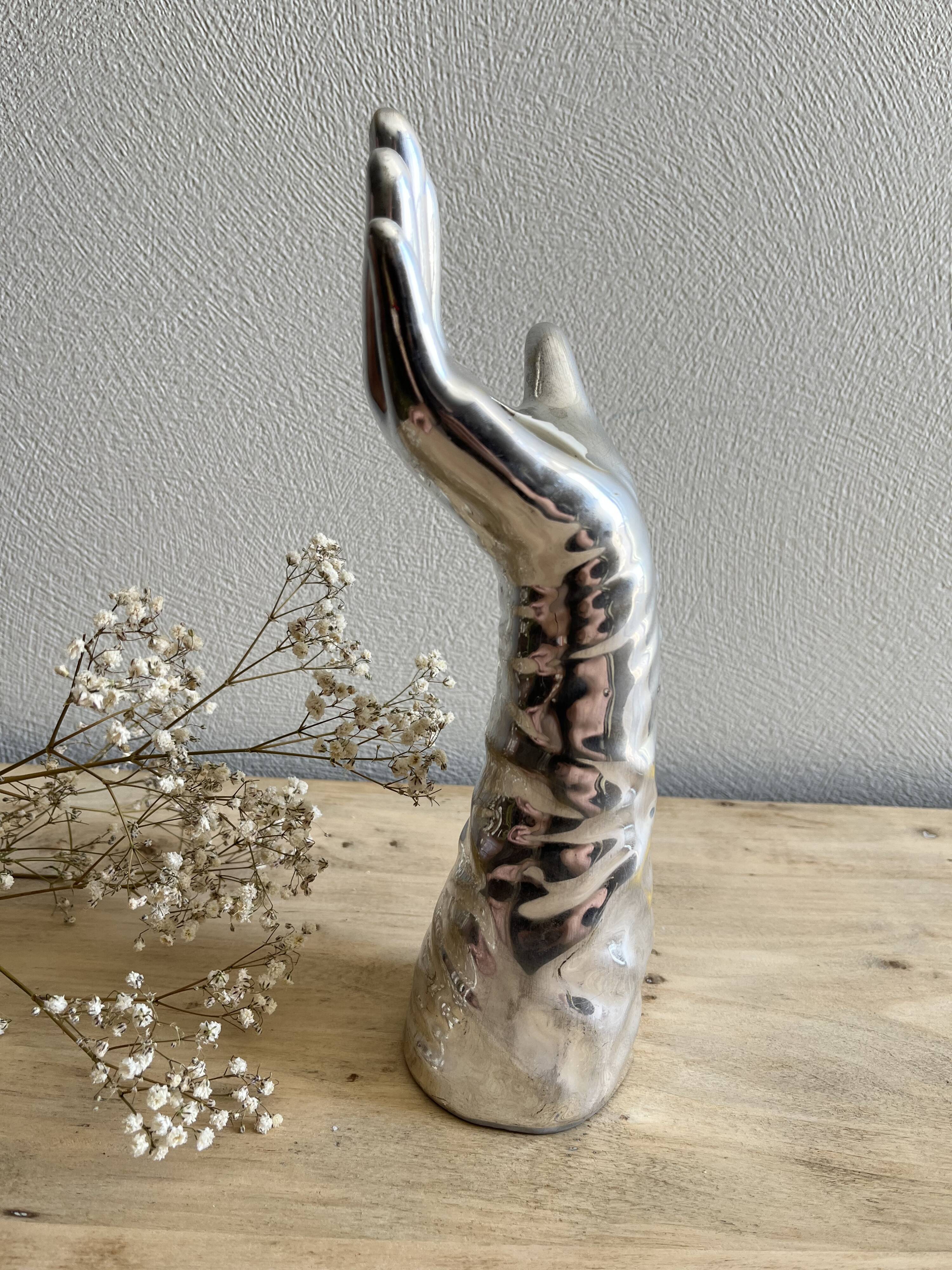 Hand ring vase vintage soliflore