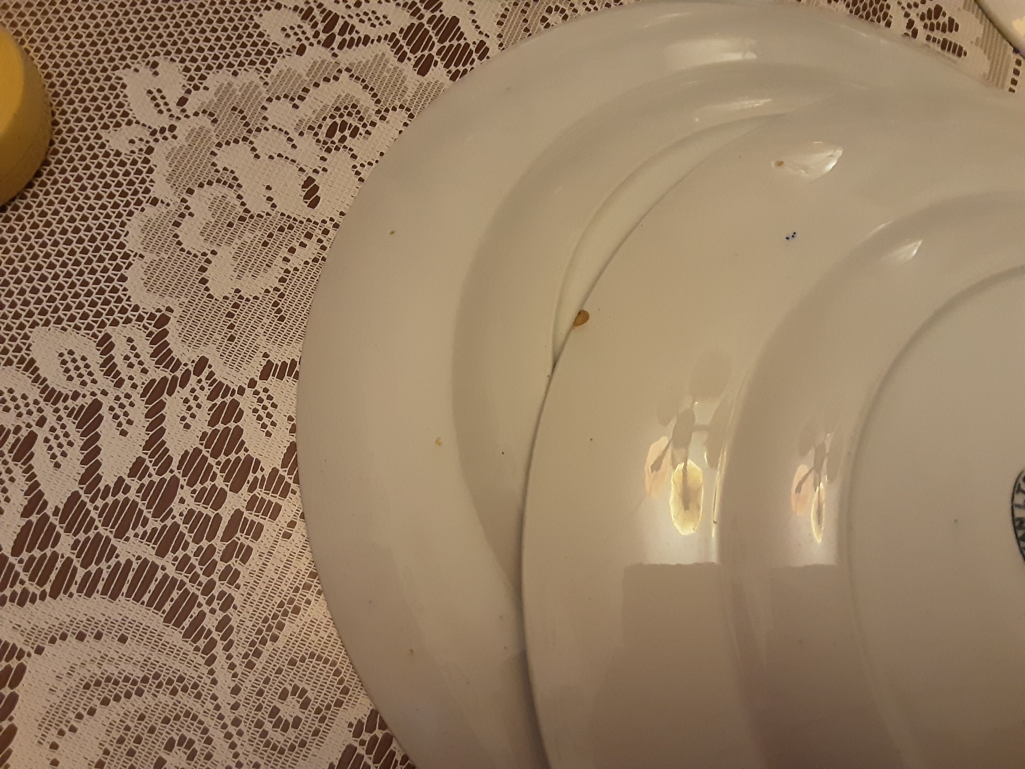 5 english faience plates booths neterlands