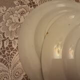 5 english faience plates booths neterlands