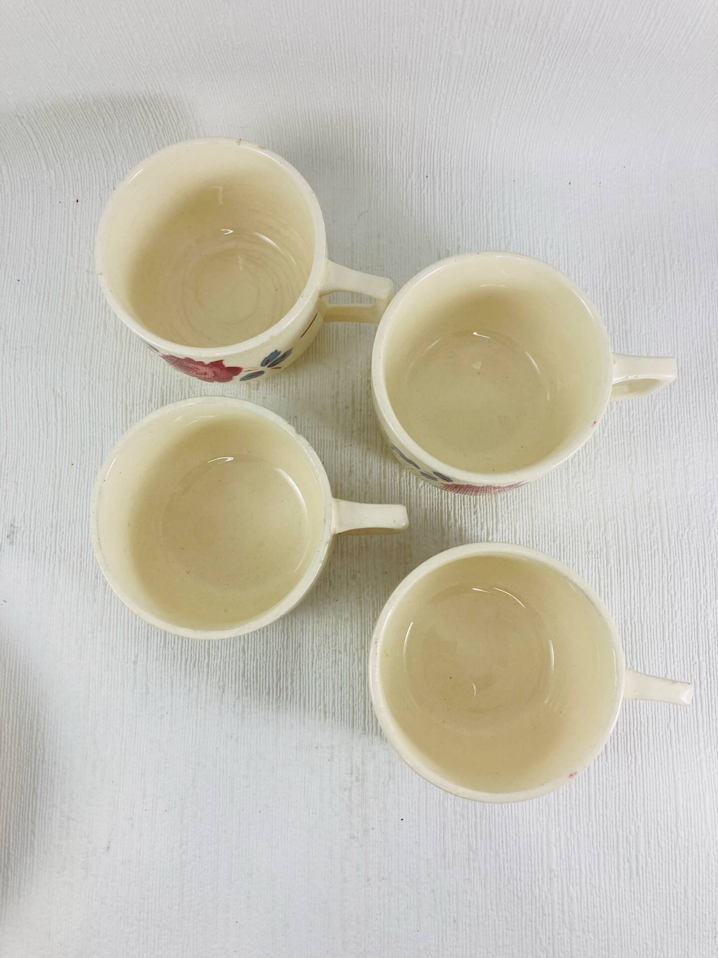 Old Cups and Saucers Badonviller Model Monique