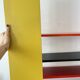 Vintage Tomado De Stijl Original Metal Wall Shelf (5 shelves), Mid-Century