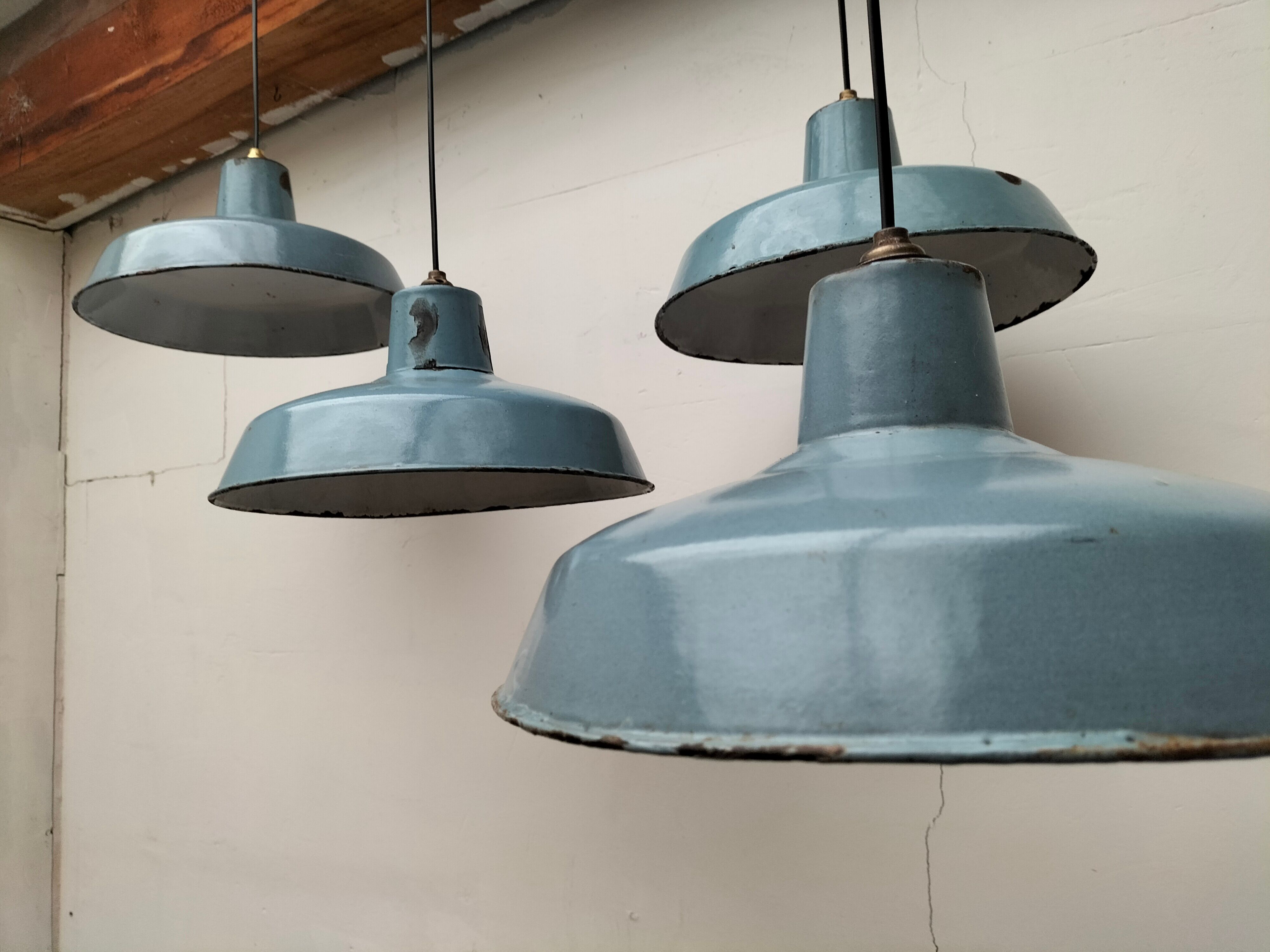 Series of antique lamps