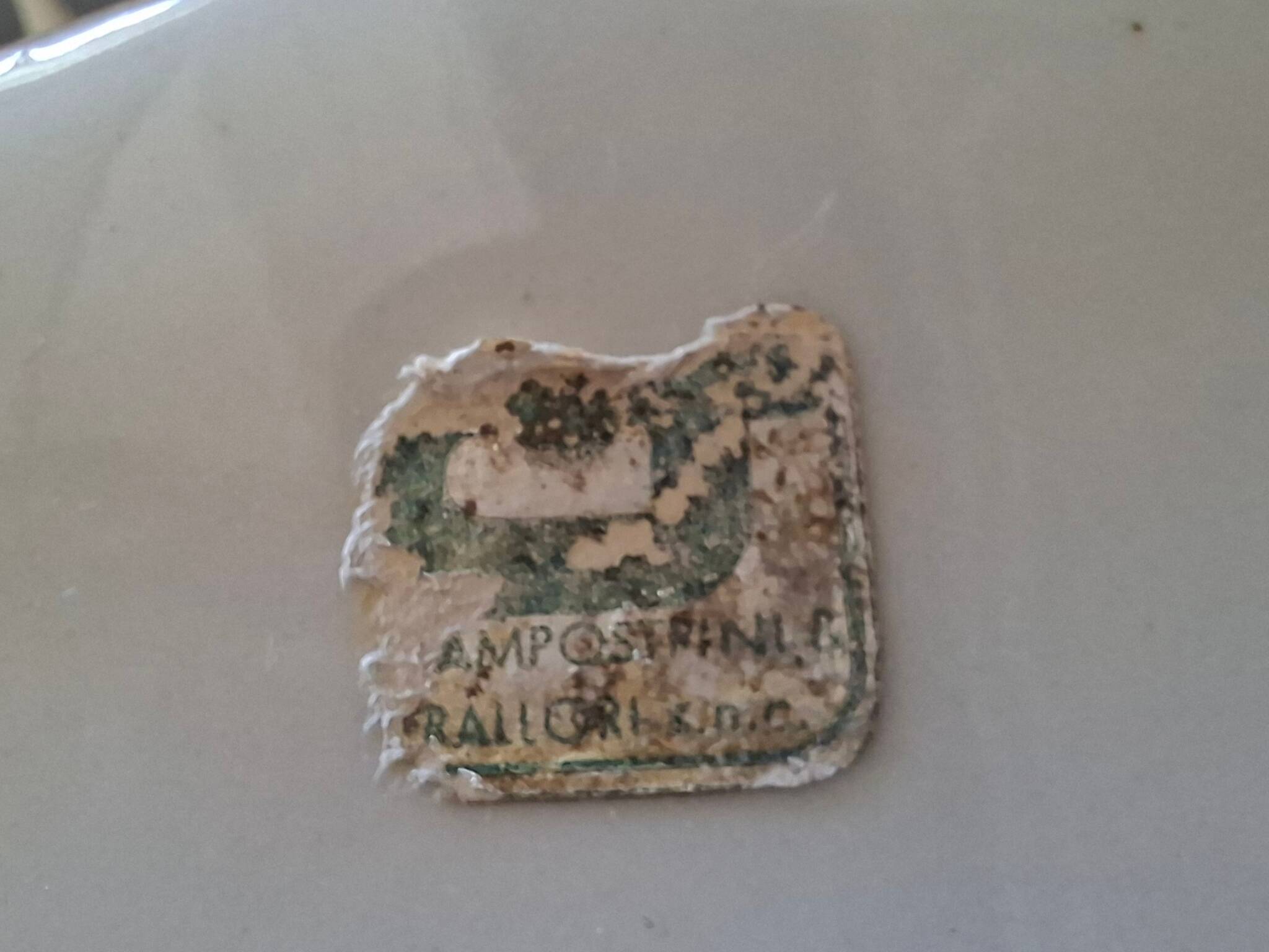 Lampada da tavolo anni '70, realizzata dalla rinomata manifattura ceramica