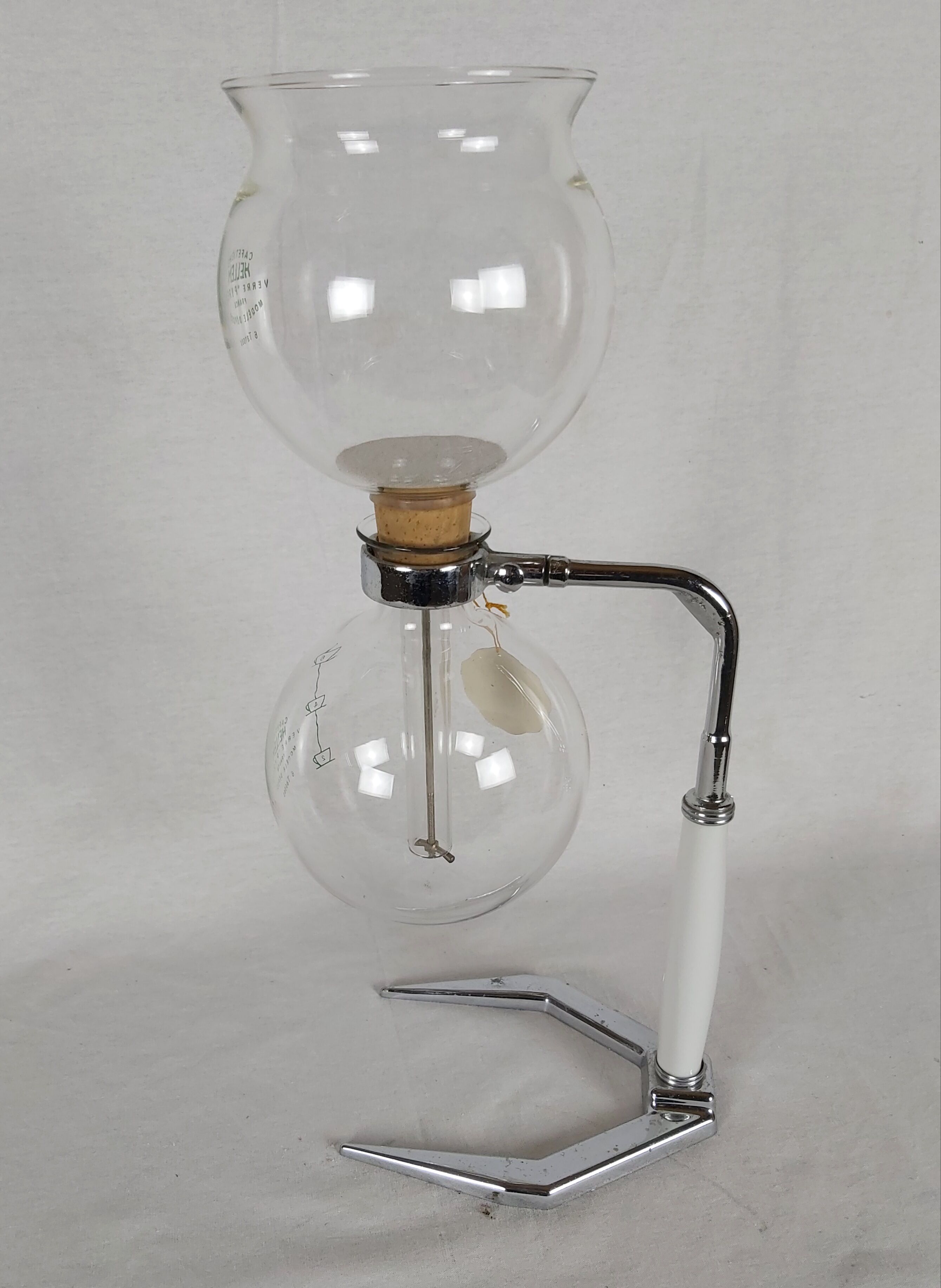 French Hellem 6 cup coffee maker, from 1930