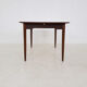 Table à manger extensible design danois en teck années 1960