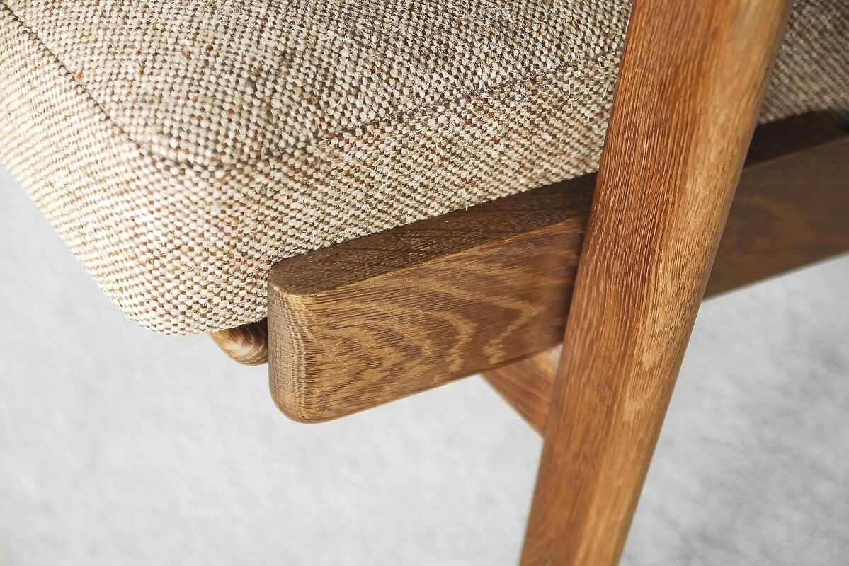 GE 290 armchair by Hans J. Wegner for Getama, 1960