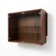 Poul Cadovius Wall Mounted Glass Cabinet By CADO, 1960s.