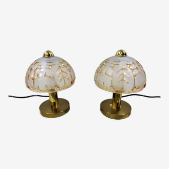 Peill & Putzler glass table lamps 1960-70’s