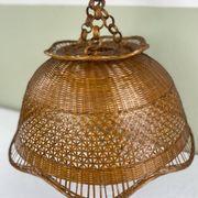 Suspension vintage cannage