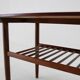 Table basse danoise en teck des années 1960